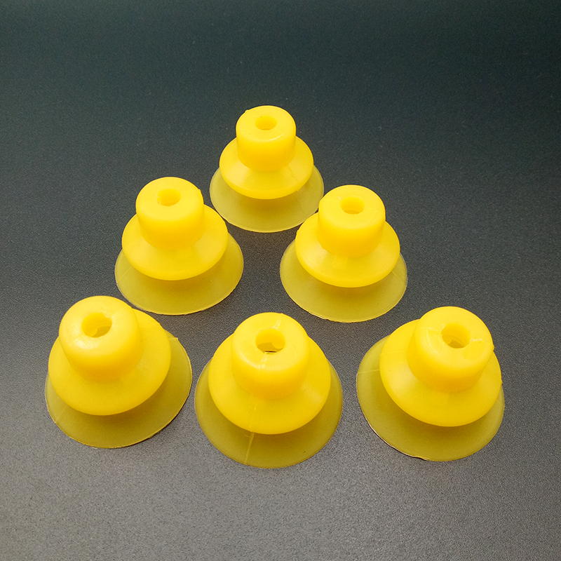 黃色矽膠真(zhēn)空吸盤 黃色(sè)矽膠真空吸盤(pán)